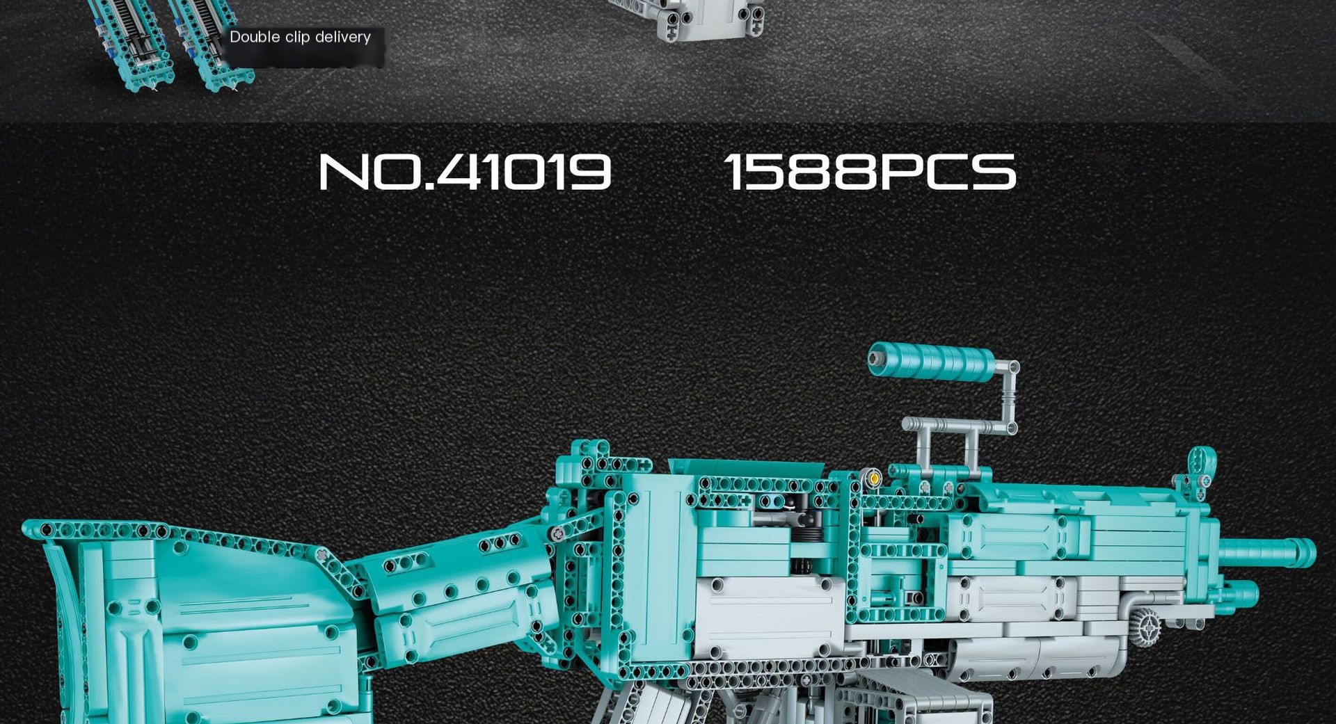 Assembly of Building Block Gun