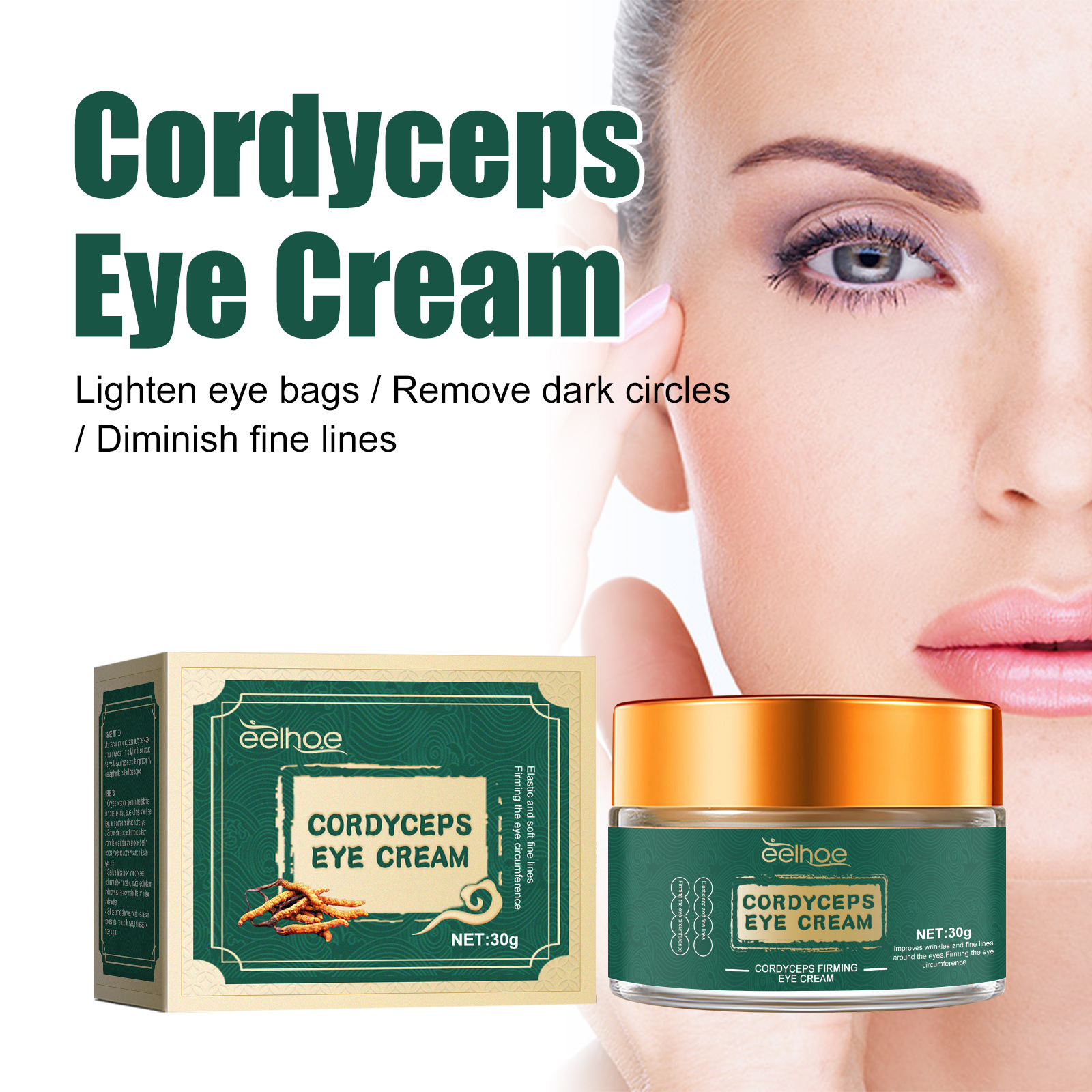 Cordyceps Eye Cream Fade Bags And Dark Circle Fine Lines image