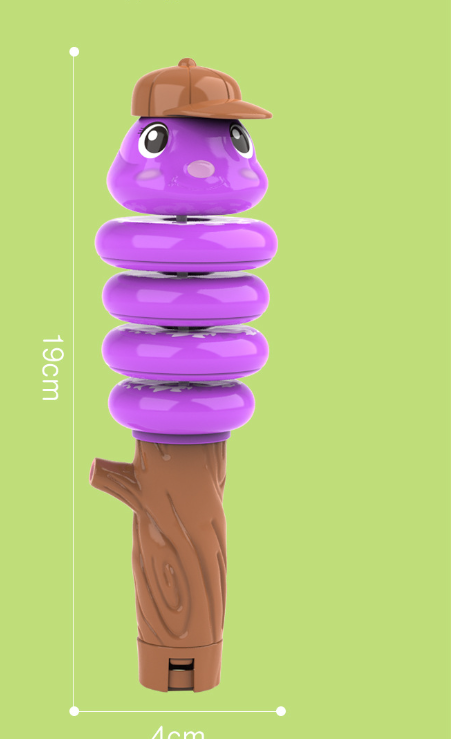 Whistling Spinning Caterpillar Colors