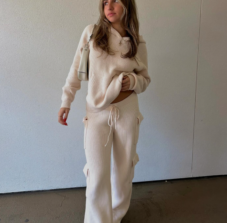 Luxe Knit Cargo Set Image 3