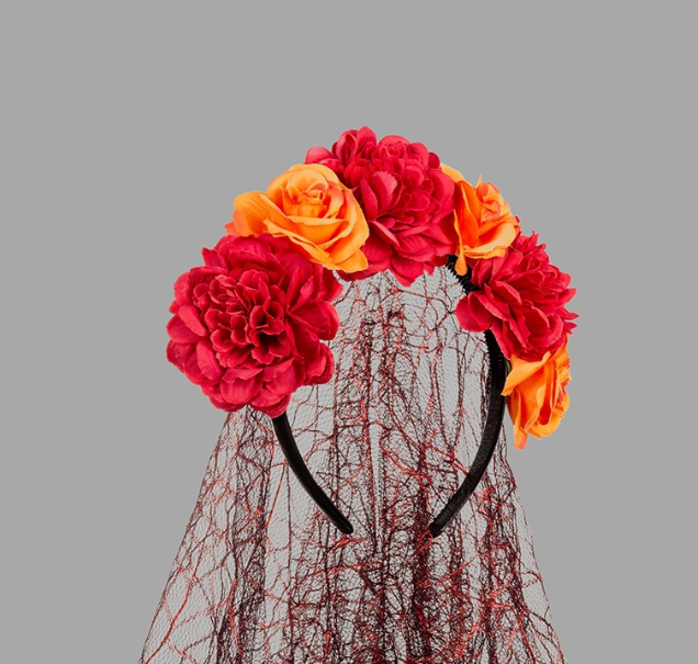 Artificial Flower Crown 4