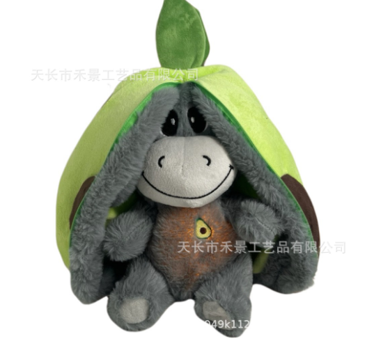 Children's stuffed donkey image