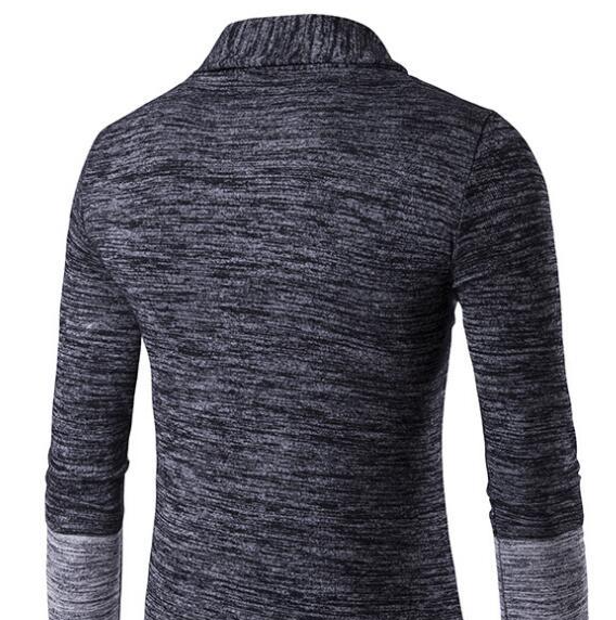 Men's Cardigan Back View