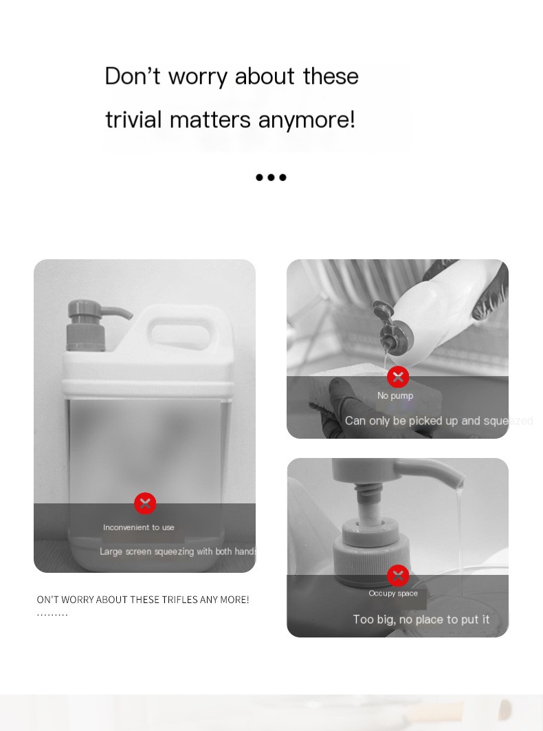 Manual Soap Dispenser - Black