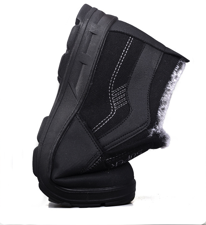 MenStyle Winter Leather Boots Image 1