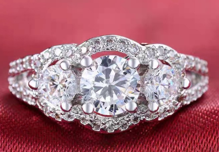 Platinum Women's Ring Design 2