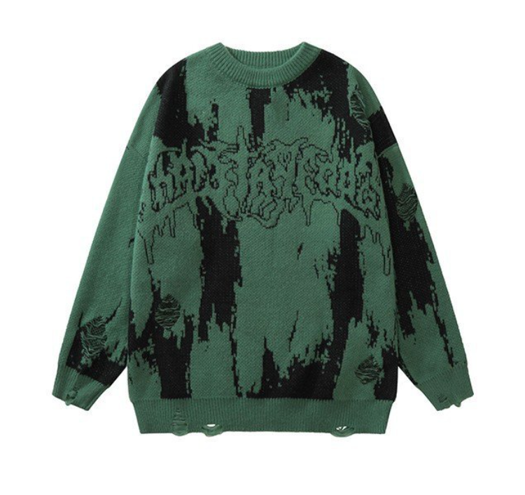 Knitted Sweater Image 4