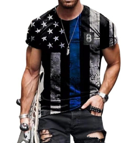 Independence Day T-shirt Black