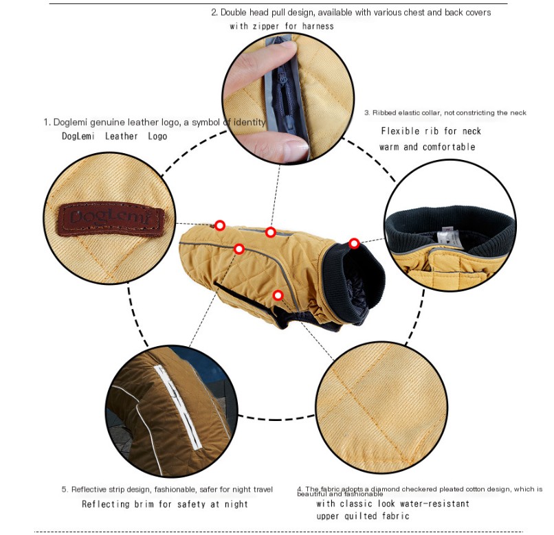 Pet Jacket colors
