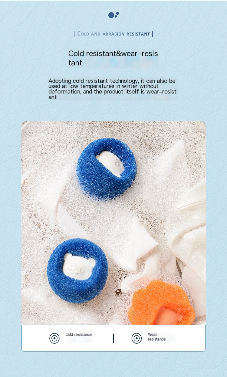 Washing Machine Sponge Cleaning Ball - Image 2