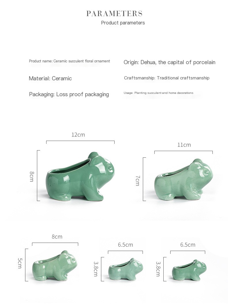 Frog Cartoon Pot