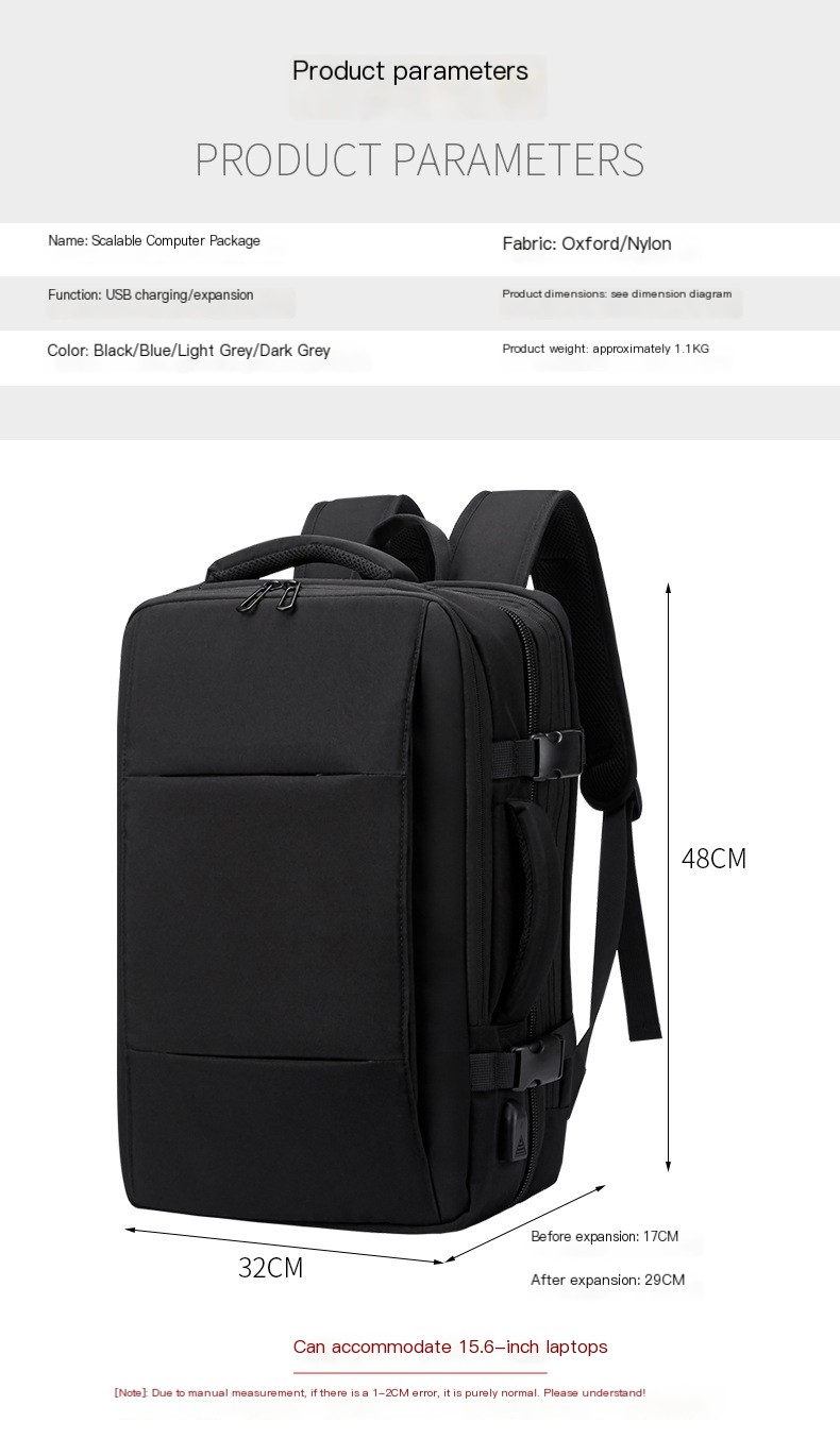 Oxford Cloth Backpack