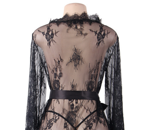 Red Lace Robe