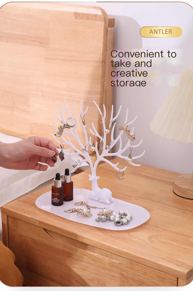 Deer Antler Jewelry Rack - Display