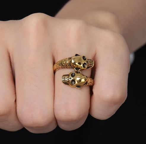 S925 Silver Retro Adjustable Ring 2