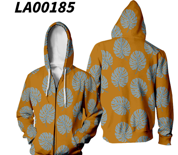 Loose Retro Hooded Zipper Sweatshirt 7