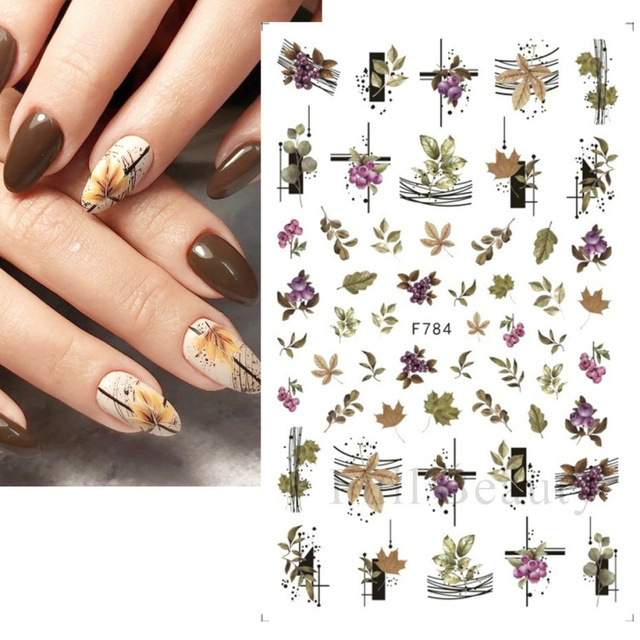 Nail Art Sticker Example