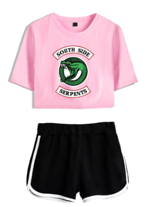 Riverdale Women's Crop Set 5