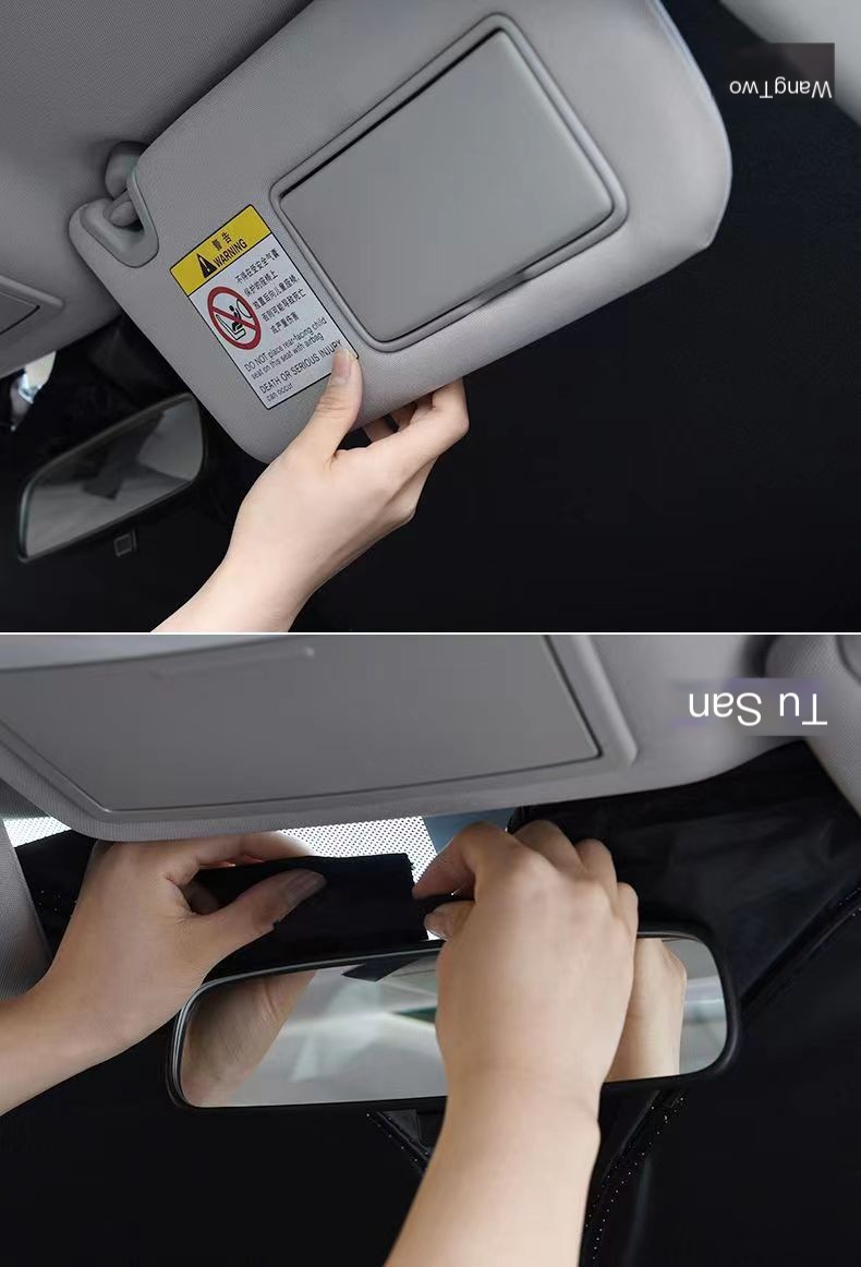 Front visor Titanium silver heat shield