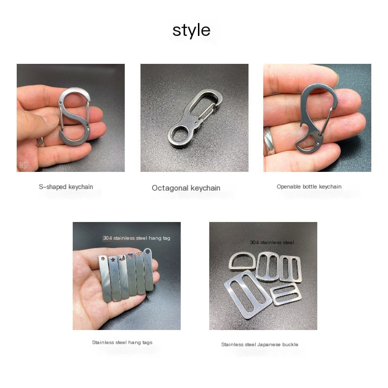 304 Stainless Steel Spring Hook Image 3