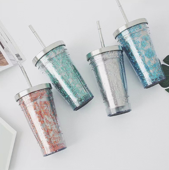 Insulated Straw Cup - Green
