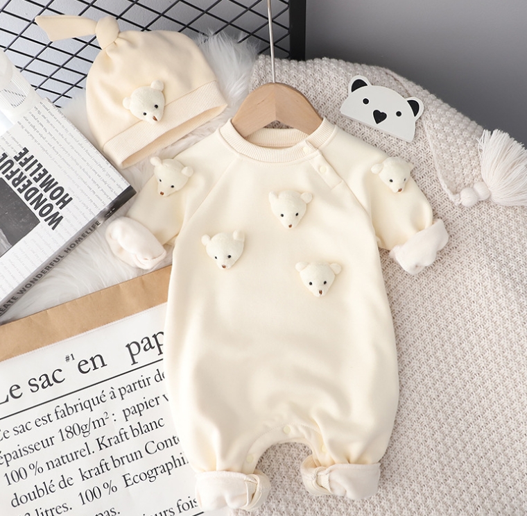 BabyBear Romper in Use