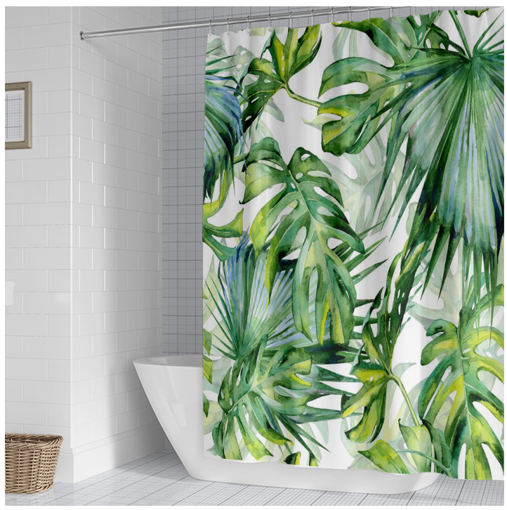 Tropical Shower Curtain - Image 2