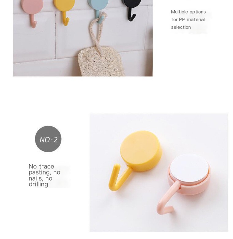 Nordic Round Adhesive Hook 5