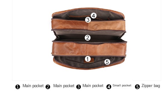 Vintage Casual Leather Backpack Image 2