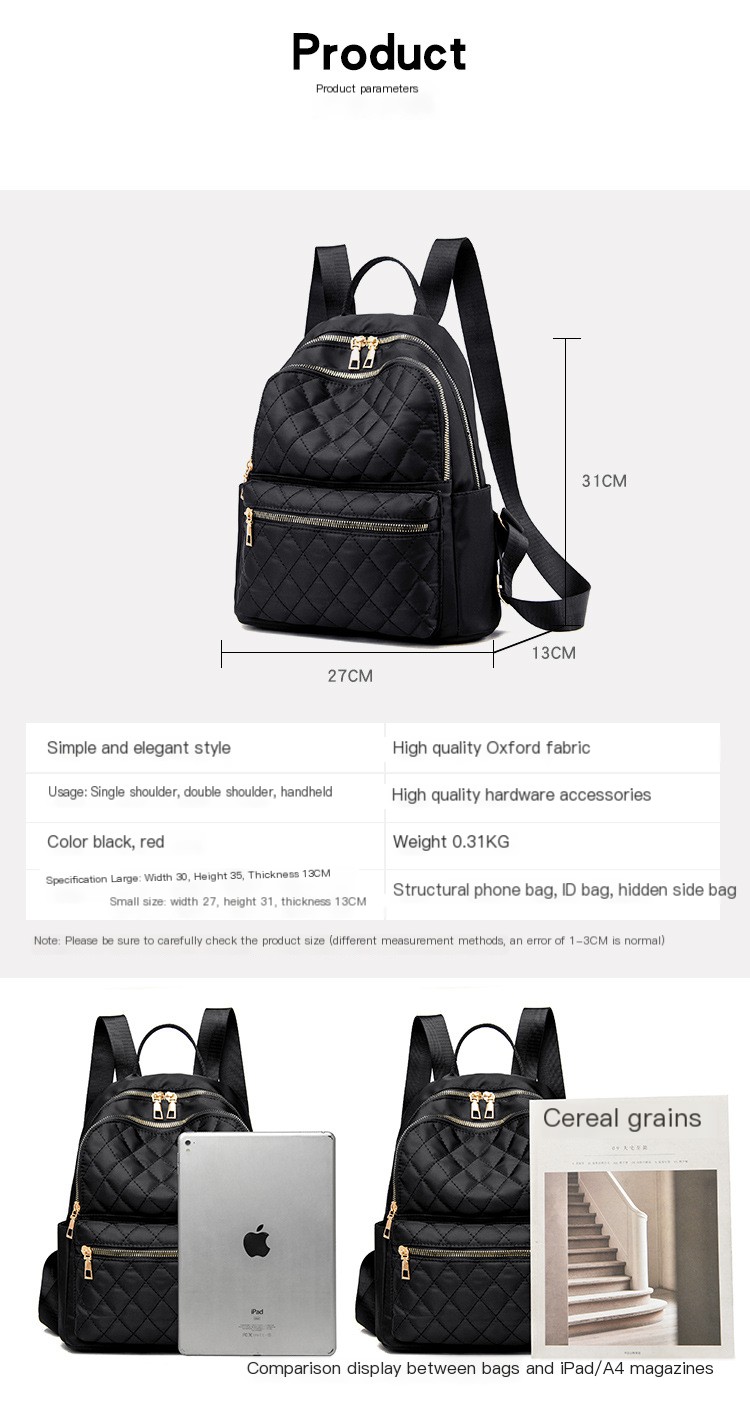 Oxford Cloth Backpack