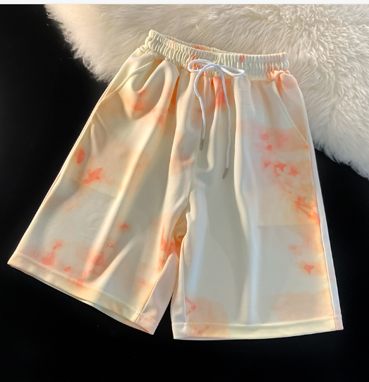 Men's Casual Shorts Orange