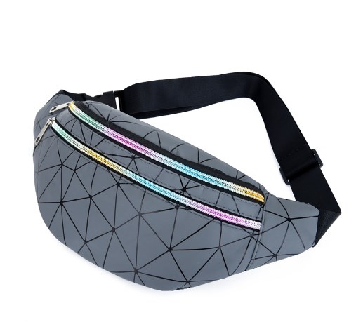 Fashion Laser Waist Bag White