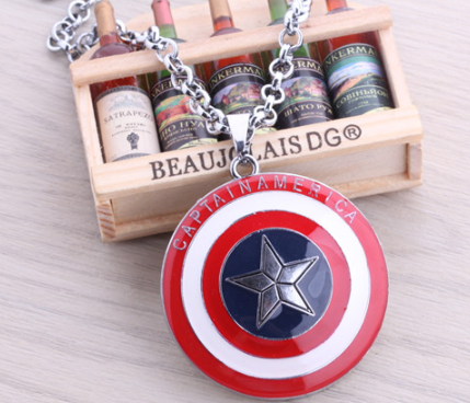 Captain America Necklace 1