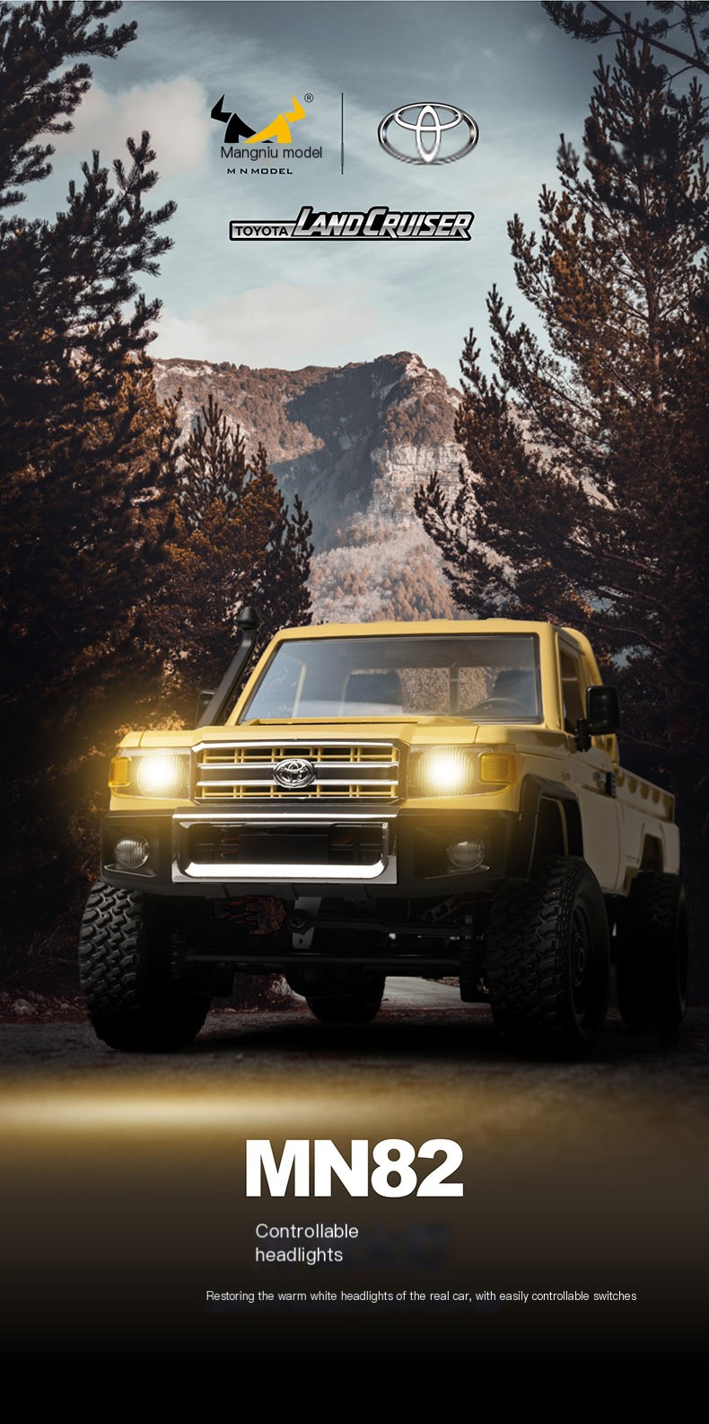 MN82 RC Truck Variations