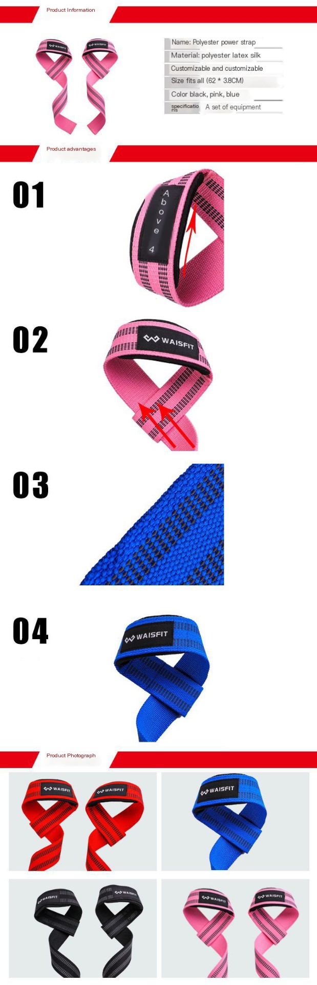 Weightlifting Wrist Wraps