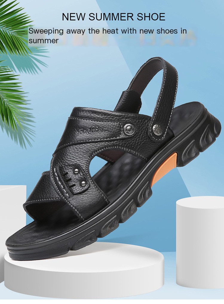 Brown Casual Sandals