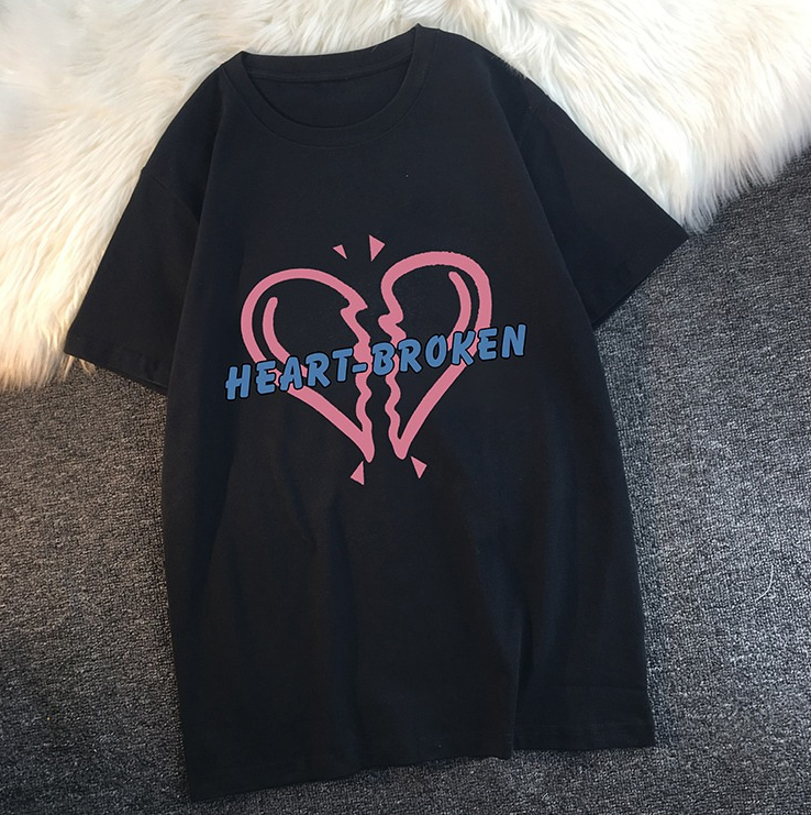 Love Print T-shirt Image 4
