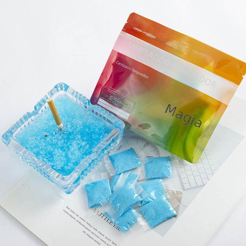 [One-piece delivery] magic water soluble film Smoke-extinguishing sand smoke ash cleaner smoke-removing flavor six-color six-flavor anti-fly ash image