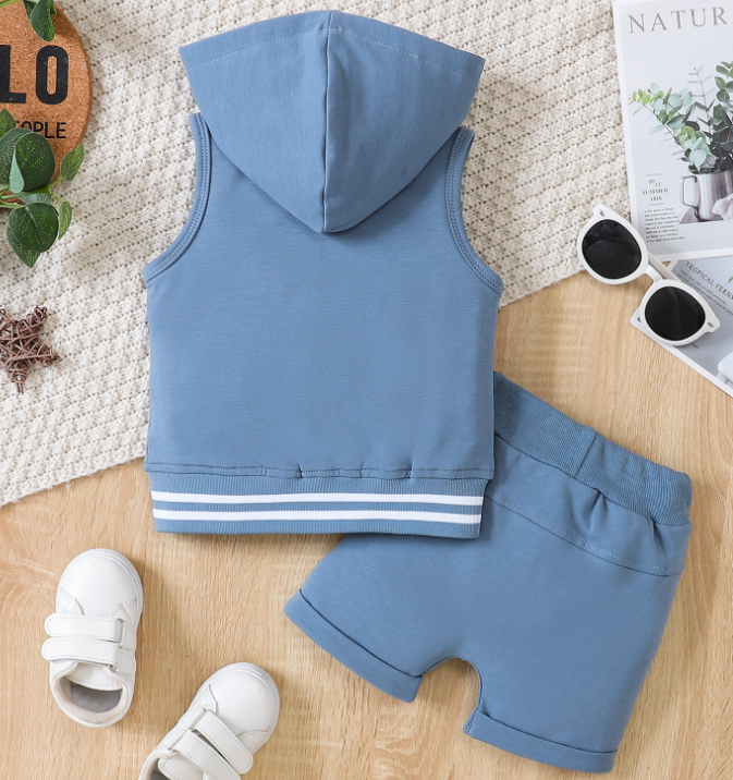 Toddler Outfit in Light Blue