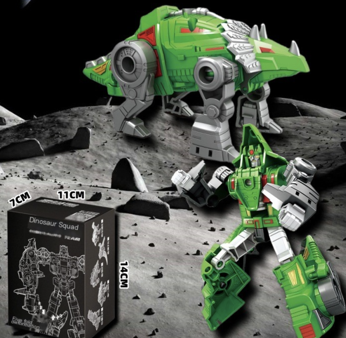 Transforming Toy Robot Howling Dinosaur 5