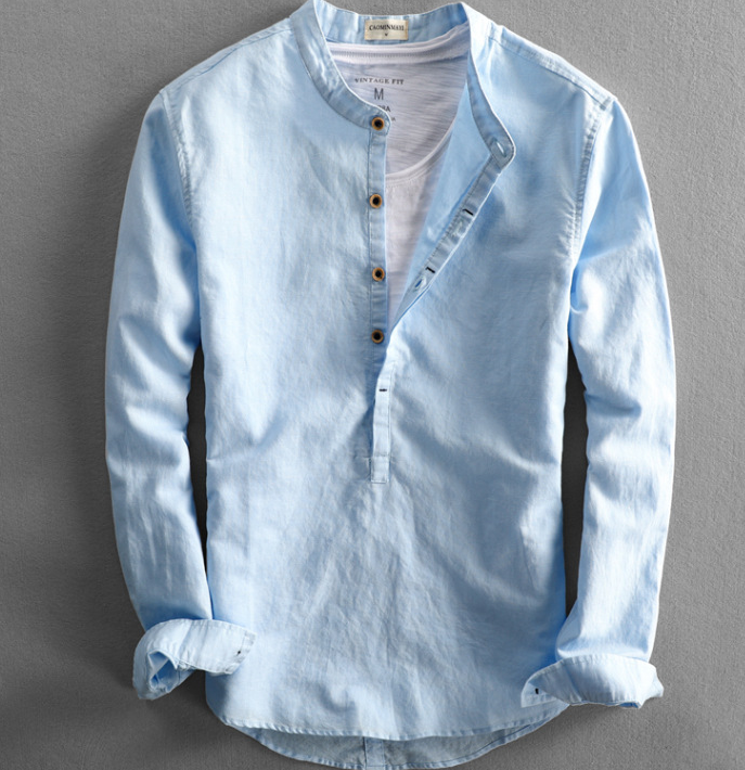 Gentlemen's Linen Luxe Comfort Shirt