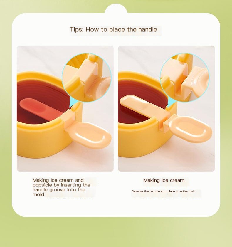 Colorful Ice Cream Molds