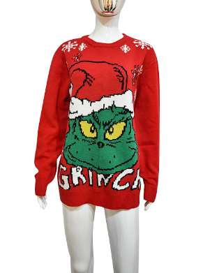 Ou Men's Little Deer Christmas Sweater Image 1
