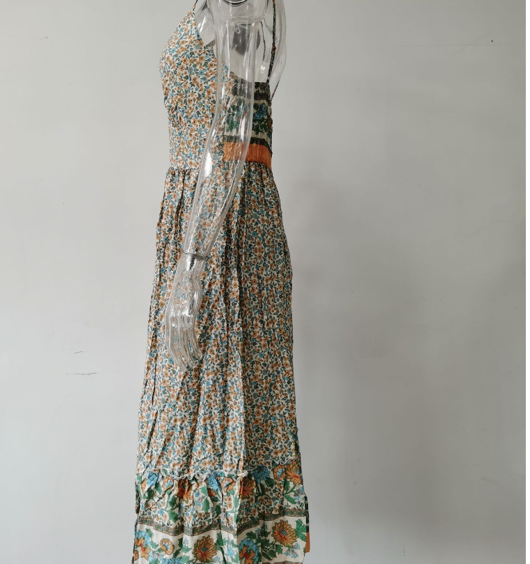 Vintage Floral Dress 7