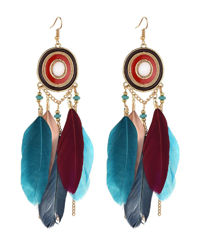 Feather Earrings 1