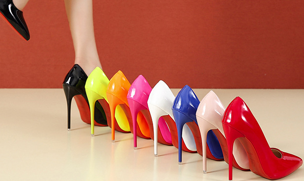 Gradient Pointed High Heels