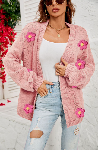 Floral Cardigan - Image 4