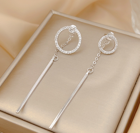 Minimalist Circle Earrings