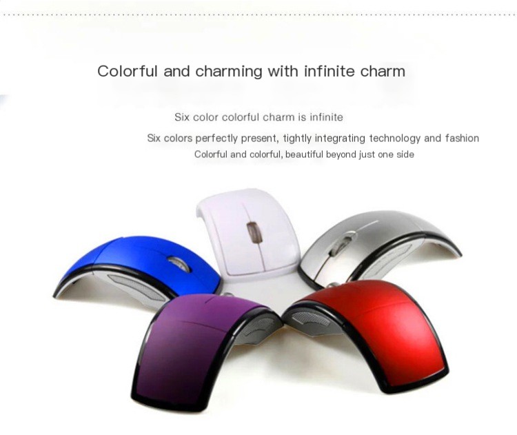 Wireless Folding Mouse Image 1