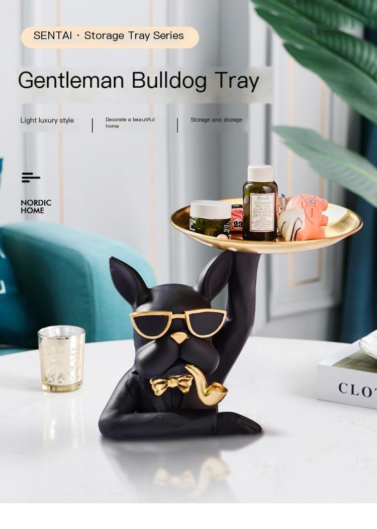 Bull Dog Figurine 1